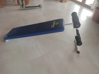 Banco abdominales Domyos plegable