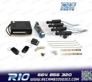 CIERRE CENTRALIZADO UNIVERSAL CON MOTORES Y 2 MANDOS CON ESP