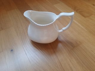 Juego café San Claudio blanco porcelana