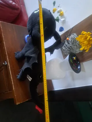 Peluche Drago Trainer Nero