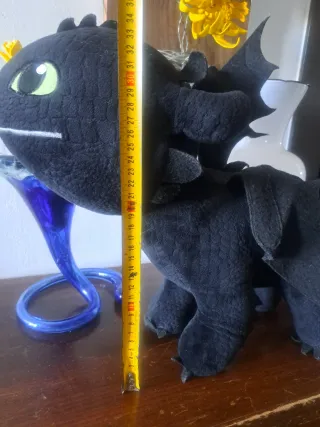 Peluche Drago Trainer Nero