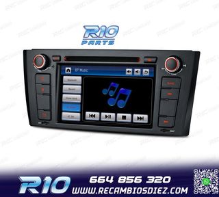 RADIO NAVEGADOR 7" BMW SERIE 1 E81 E82 E87 E88 04-11 USB GPS