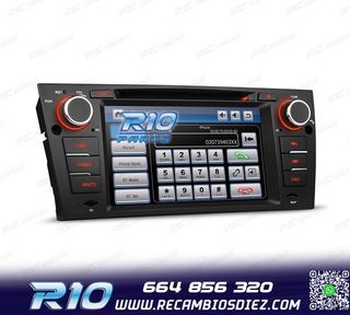 RADIO NAVEGADOR 7" BMW SERIE 3 E90 91 92 93 05-10 USB GPS TA