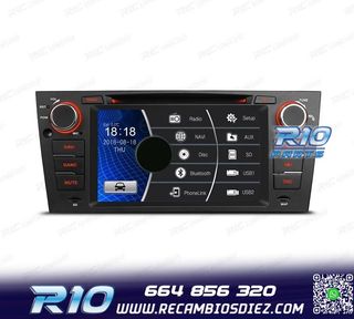 RADIO NAVEGADOR 7" BMW SERIE 3 E90 91 92 93 05-10 USB GPS TA