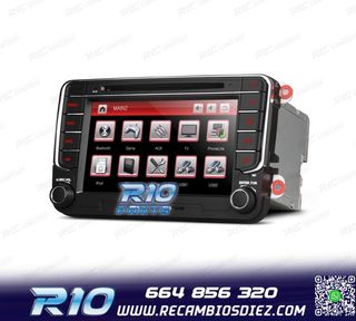 RADIO NAVEGADOR 7" PARA SEAT SKODA VOLKSWAGEN VW USB GPS TAC