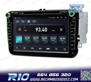 RADIO GPS ANDROID 14 PARA VOLKSWAGEN VW GOLF POLO PASSAT CAD