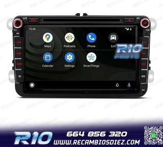 RADIO GPS ANDROID 14 PARA VOLKSWAGEN VW GOLF POLO PASSAT CAD
