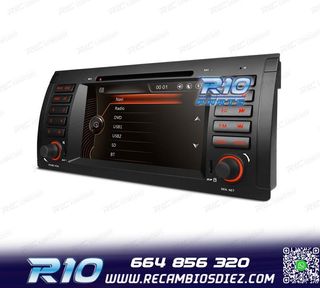 RADIO GPS NAVEGADOR 7" BMW X5 E53 99-06 E39 USB GPS TACTIL H