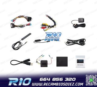 RADIO GPS ANDROID 13 PARA VOLKSWAGEN VW SEAT SKODA TOURAN 7"