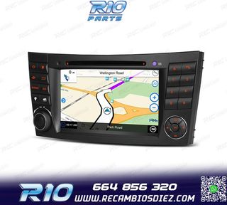 RADIO NAVEGADOR 7" PARA MERCEDES CL. E W211 CLS W219 USB GPS