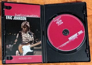 DVD Eric Johnson Live from Austin TX