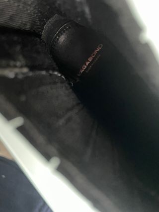 Botines de piel Vagabond negros