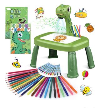Mesa Proyector Dibujo Infantil Dinosaurio