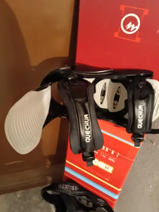 Tabla snowboard 155 con fijaciones