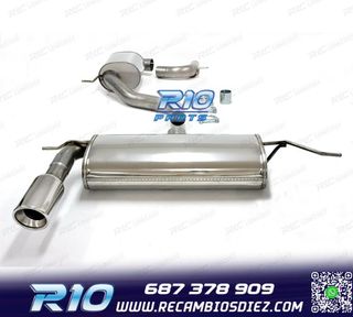 SILENCIOSO ESCAPE AUDI A3 8P 03-12 SIMPLE