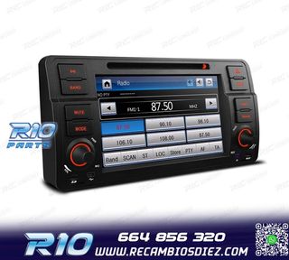 RADIO NAVEGADOR 7" BMW SERIE 3 E46 98-06 USB GPS TACTIL HD