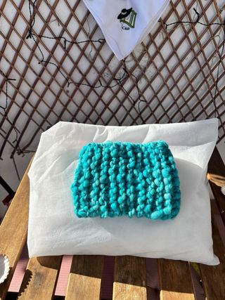 Cuello-braga - tejido a mano de lana oveja merina