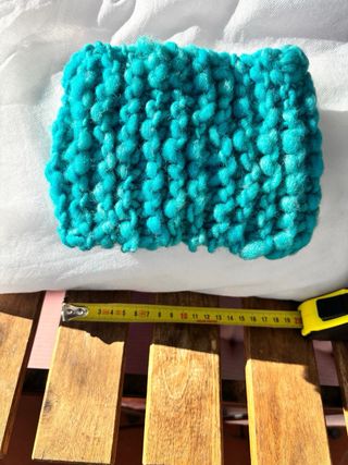 Cuello-braga - tejido a mano de lana oveja merina