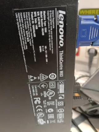 Ordenador Sobremesa Lenovo Thinkcentre M83