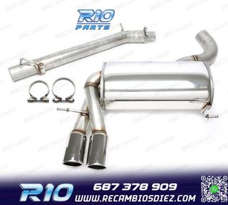 SILENCIOSO ESCAPE AUDI A3 8P 08-12 DOBLE