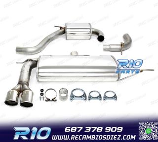 SILENCIOSO ESCAPE AUDI A3 8P 8PA 03-12