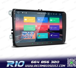 RADIO GPS ANDROID 14 PARA VOLKSWAGEN VW SEAT SKODA LCD TACTI