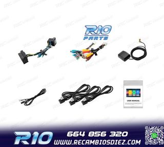 RADIO GPS ANDROID 14 PARA VOLKSWAGEN VW SEAT SKODA LCD TACTI