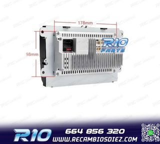 RADIO GPS ANDROID 14 PARA VOLKSWAGEN VW SEAT SKODA LCD TACTI