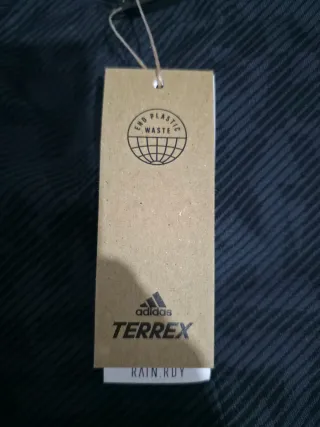 Pantalón Adidas Terrex Techrock Rain.Rdy Negro