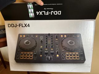 Controladora/ mesa DJ Pioneer DDJ-FLX4 Negro