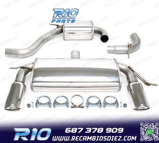 SILENCIOSO ESCAPE AUDI A3 8P 03-08