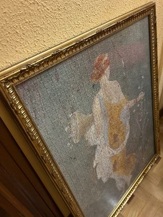 Puzzle Marco Dorado Mujer Antigua