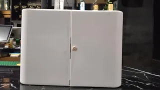 Humidificador de aroma industrial blanco