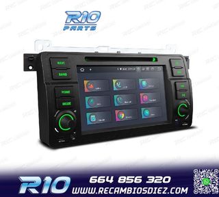 RADIO GPS ANDROID 14 BMW E46 4GB RAM 64GB ROM DVD