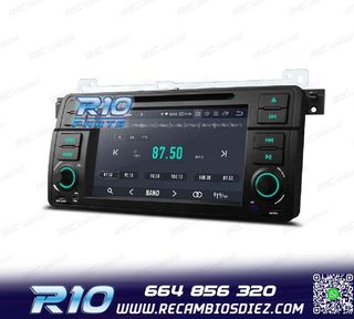 RADIO GPS ANDROID 14 BMW E46 4GB RAM 64GB ROM DVD