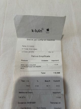 Cargador Inalámbrico Belkin 3 en 1