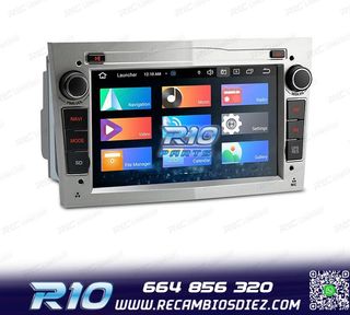 RADIO GPS ANDROID 11 PARA OPEL ASTRA H VIVARO ZAFIRA VECTRA