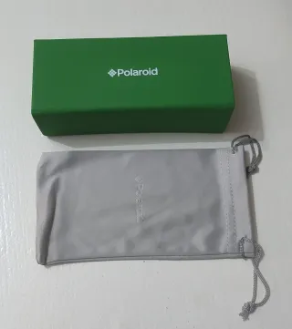 FUNDA GAFAS SOL POLAROID VERDE