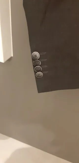 Abito Uomo Orso Store Grigio Lana Taglia 44