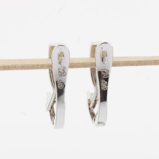 Pendientes Oro Blanco con Brillante