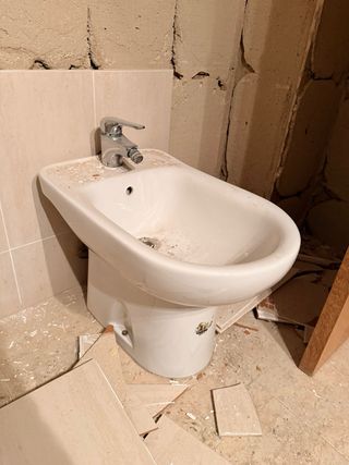 Pack baño: inodoro, lavabo y plato ducha