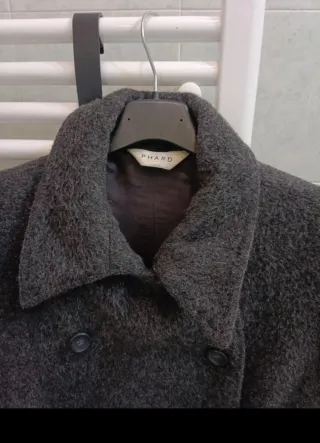 Cappotto grigio vintage