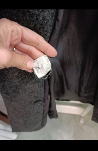 Cappotto grigio vintage