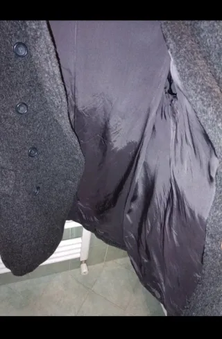 Cappotto grigio vintage