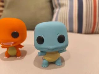 Pack 2 Funko Pop Charmander y Squirtle. Sin caja