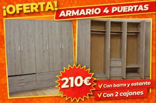 Armario 4 puertas