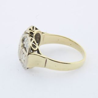 Anillo vintage con diamantes
