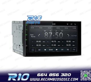 RADIO GPS ANDROID 8.1 7" OCTA-CORE 2DIN MULTIMEDIA PANTALLA