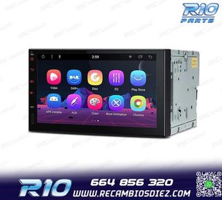 RADIO GPS ANDROID 8.1 7" OCTA-CORE 2DIN MULTIMEDIA PANTALLA