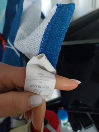 Accappatoio Spiderman Bambino taglia 1/2 anni.